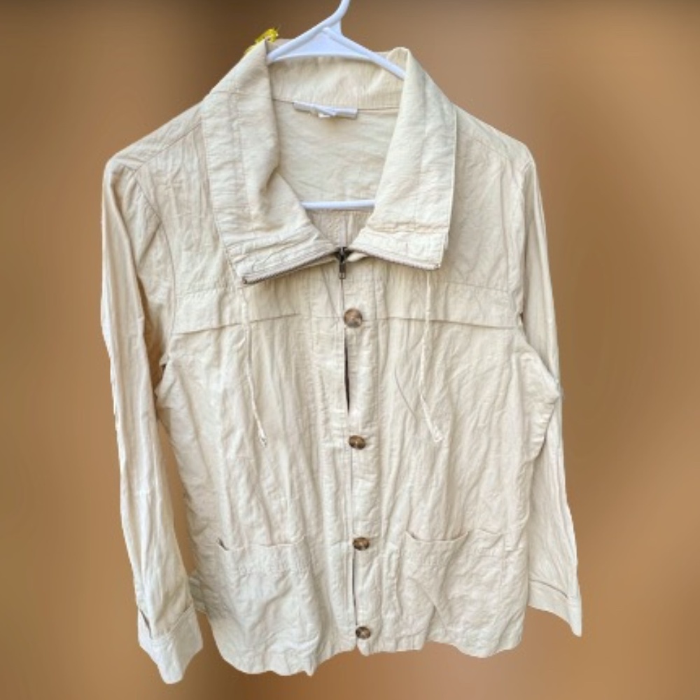 Coldwater Creek Lighweight Jacket Size 12 🎉Host Pick🎉 - Picture 1 of 9